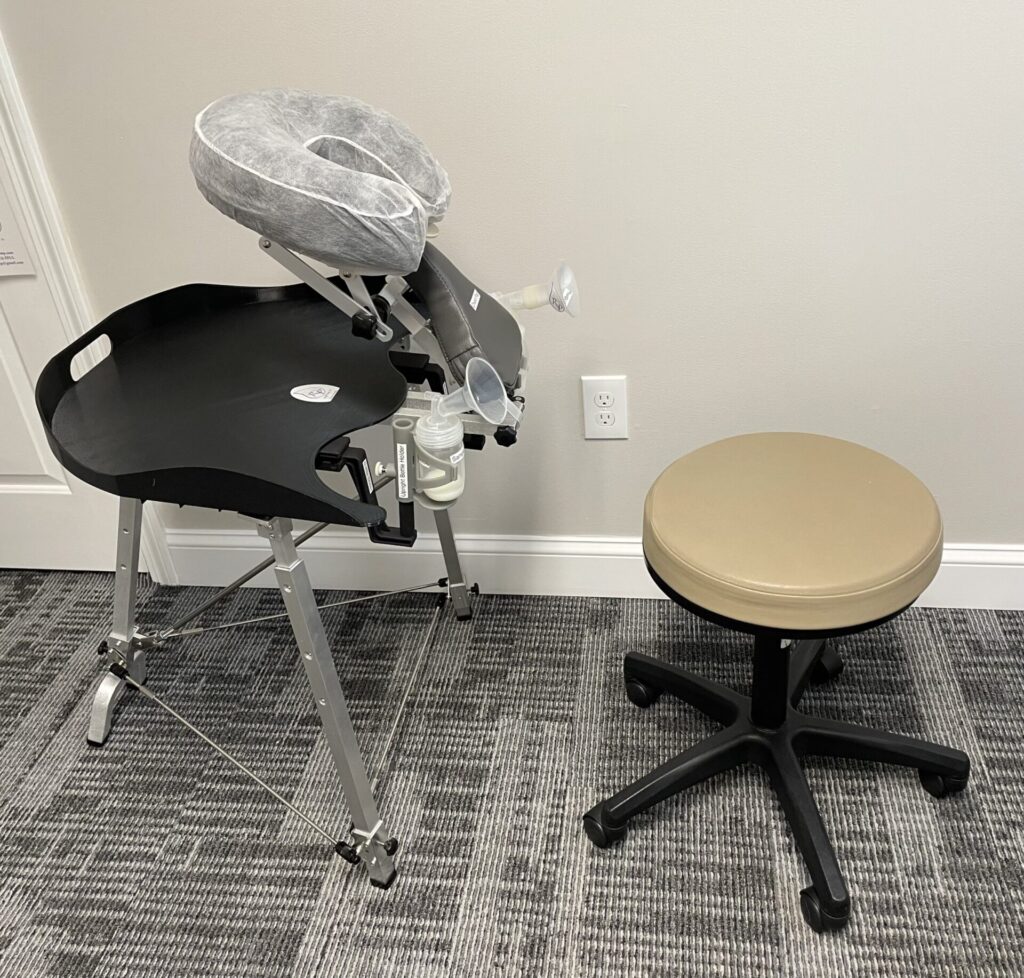 SAT as a rest station no model, stool